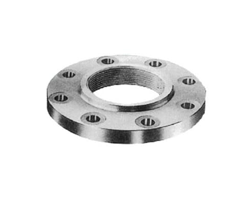 flange roscado para tubulação industrial